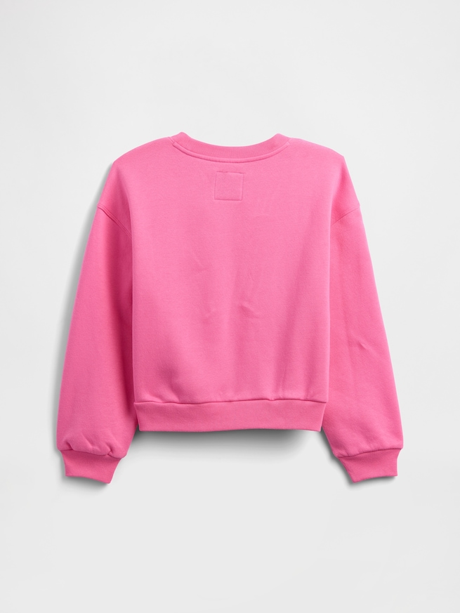 GapKids × ディズニー ミニーマウス オーバーサイズ GAPロゴ スウェットシャツ-1