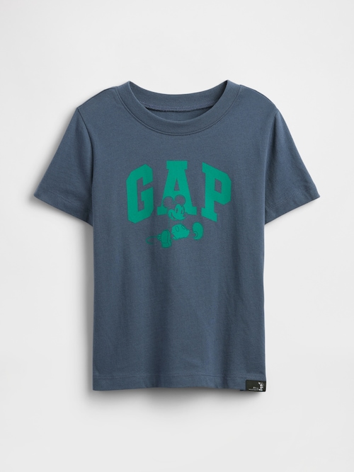 babyGap × ディズニー ミッキーマウス GAPロゴ Tシャツ