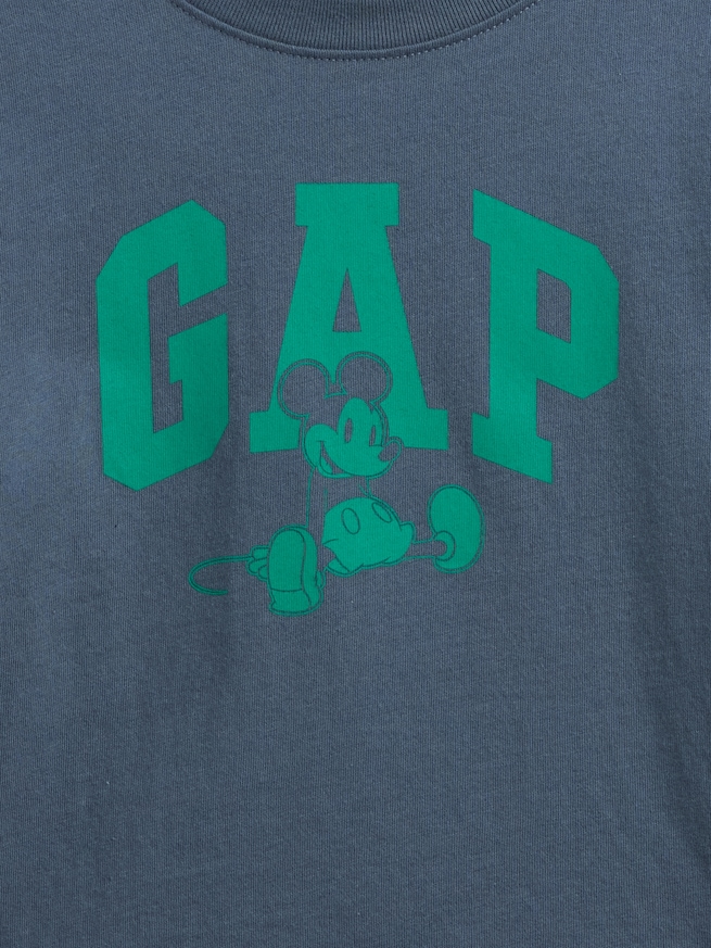 babyGap × ディズニー ミッキーマウス GAPロゴ Tシャツ-2