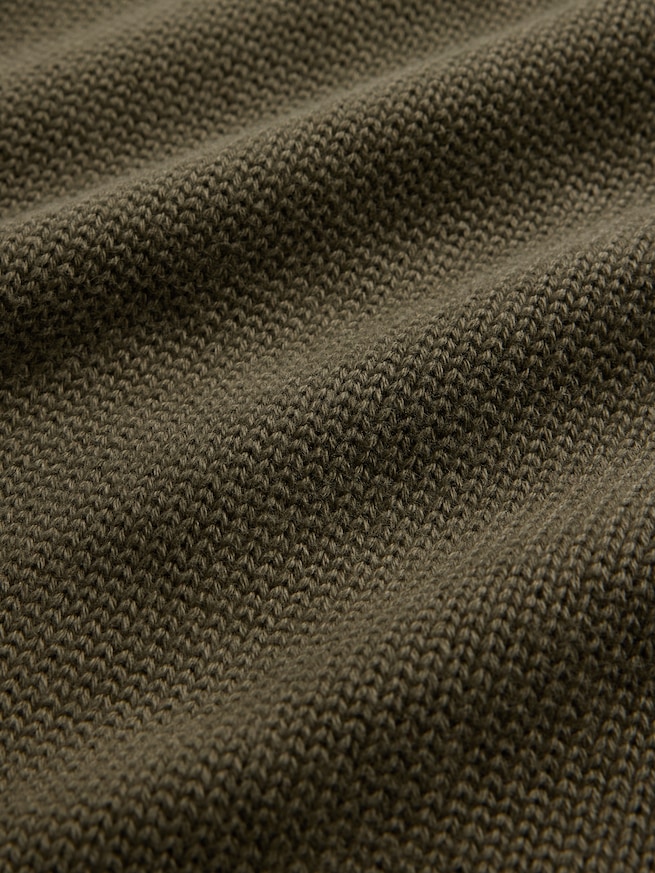 Vネック ニットベスト-3