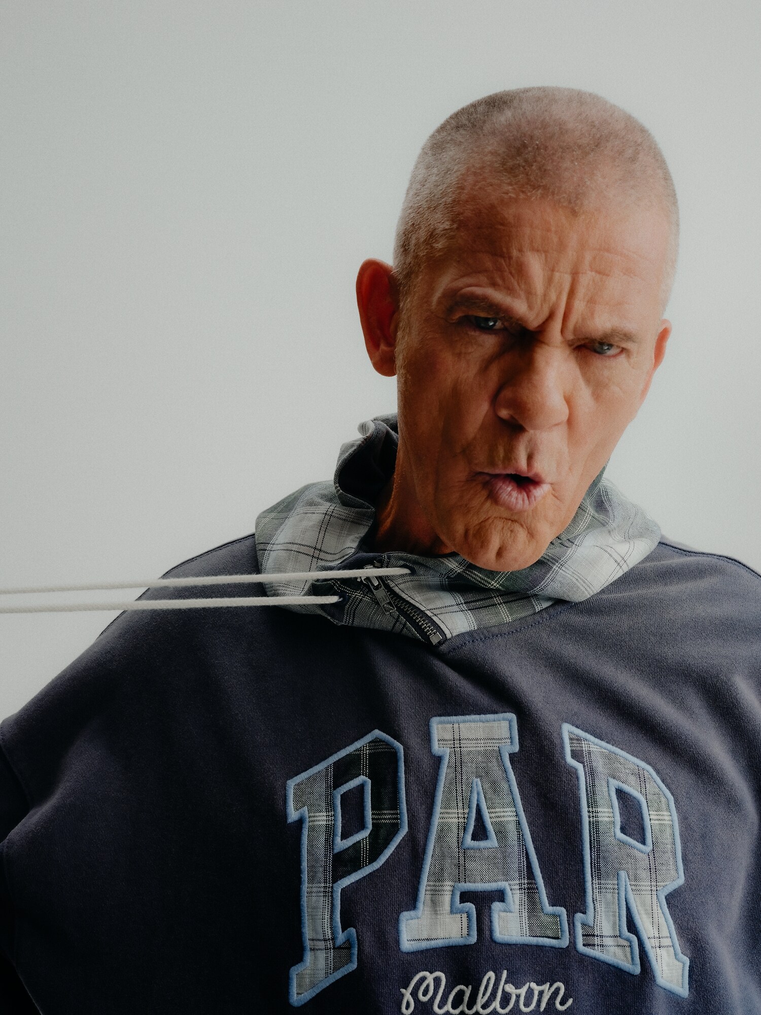 Gap × Malbon ヘビーウェイト フレンチテリー ロゴパーカー-3