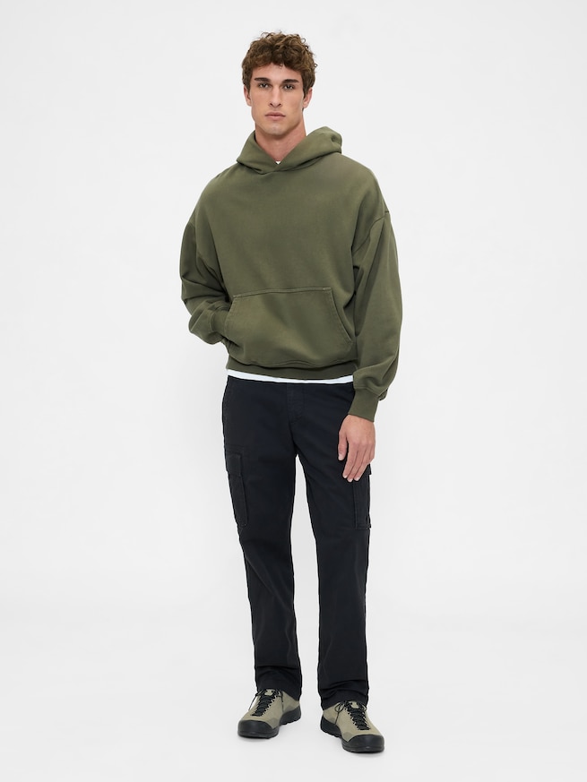 エッセンシャル ストレート カーゴパンツ-0