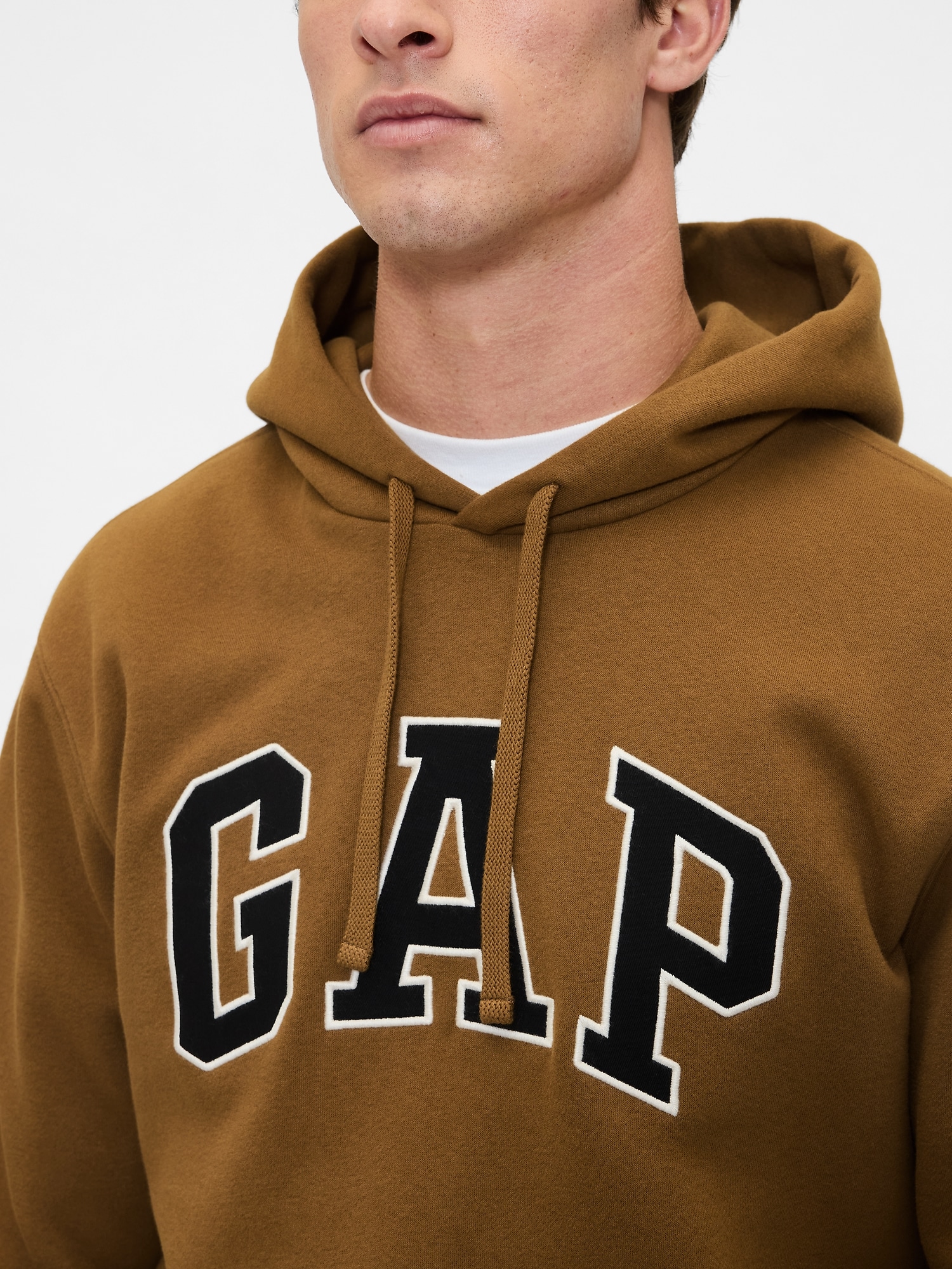 OLD GAP アーチロゴ パーカー アイボリー リバースウィーブタイプ 00s OLD GAP アーチロゴ パーカー アイボリー リバースウィーブ