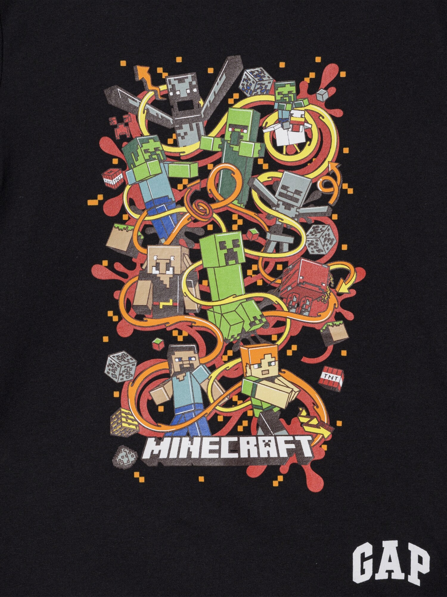 マインクラフトグラフィックTシャツ (キッズ)-2