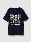 マインクラフトグラフィックTシャツ (キッズ)-0