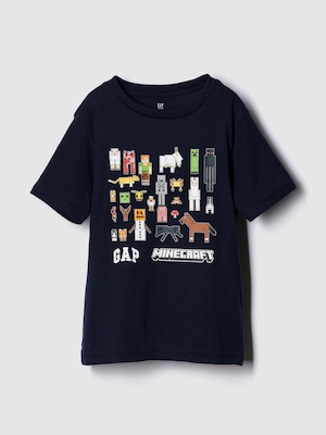 マインクラフトグラフィックTシャツ (キッズ)