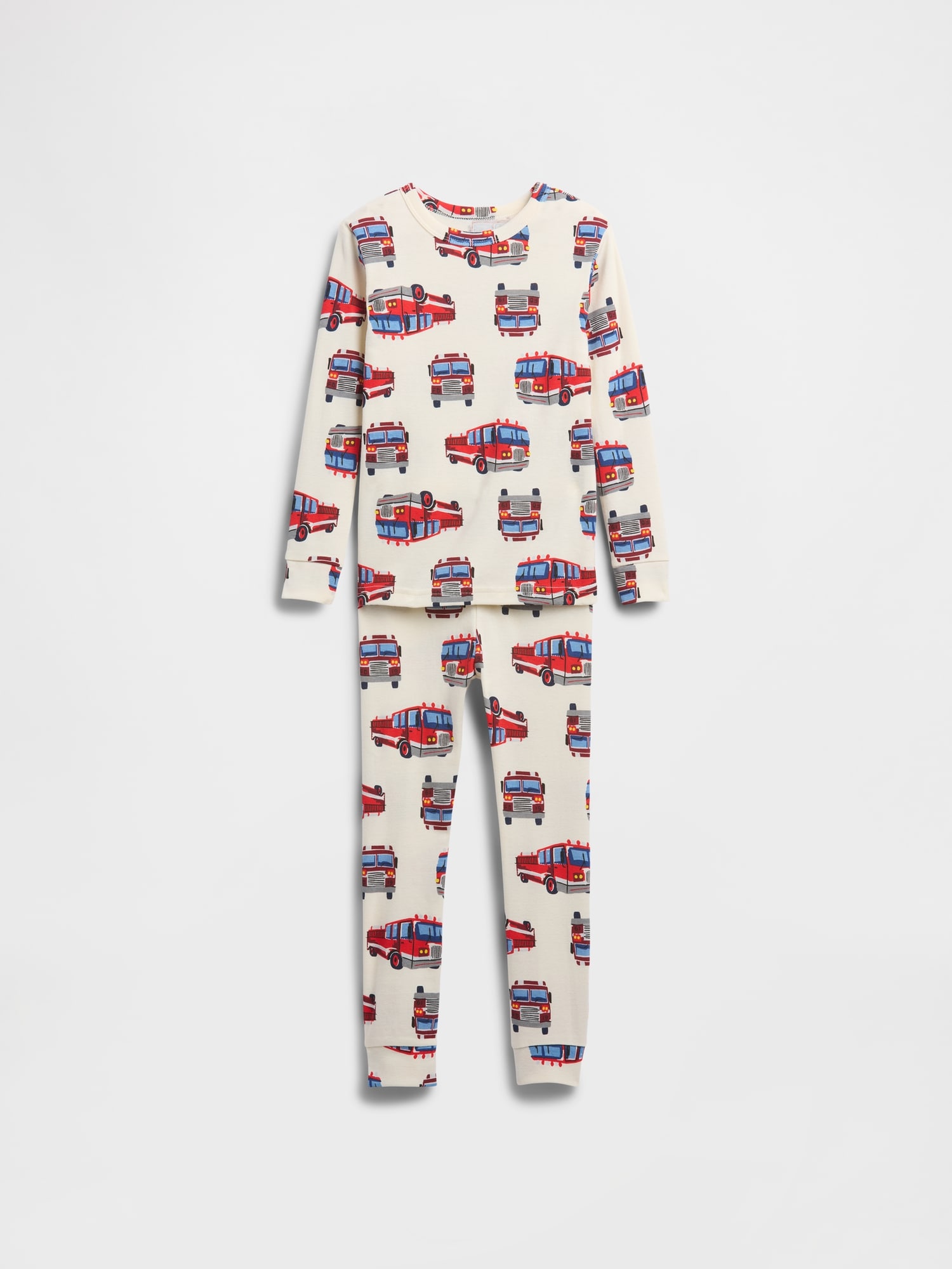 babyGap 100% Organic Cotton Fire Truck PJ Set