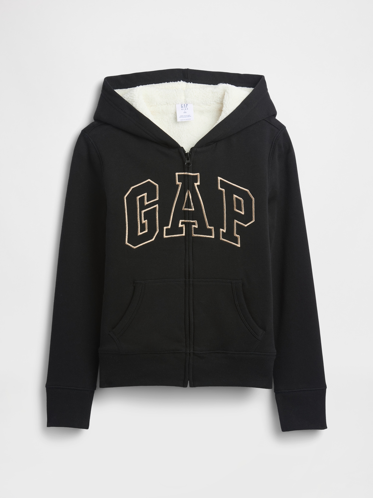 Kids Gap Logo Sherpa Hoodie