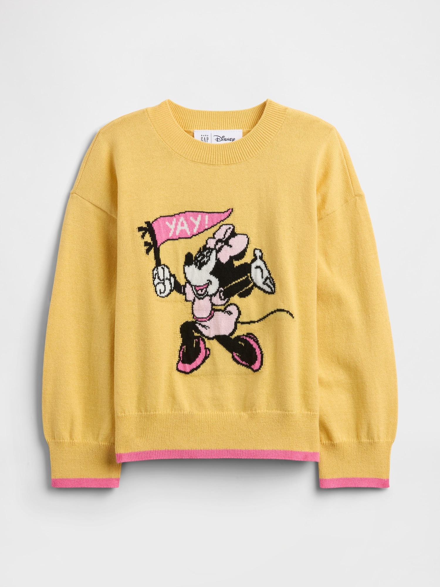 babyGap × Disney Minnie Mouse Relaxed Intarsia Sweater
