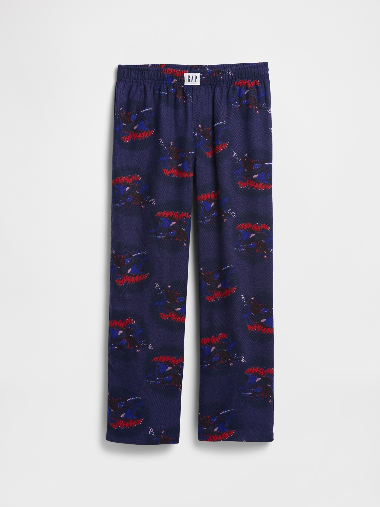 Pantalon de pyjama en flanelle recyclée à 100 % spider-man de marvel | gapkids