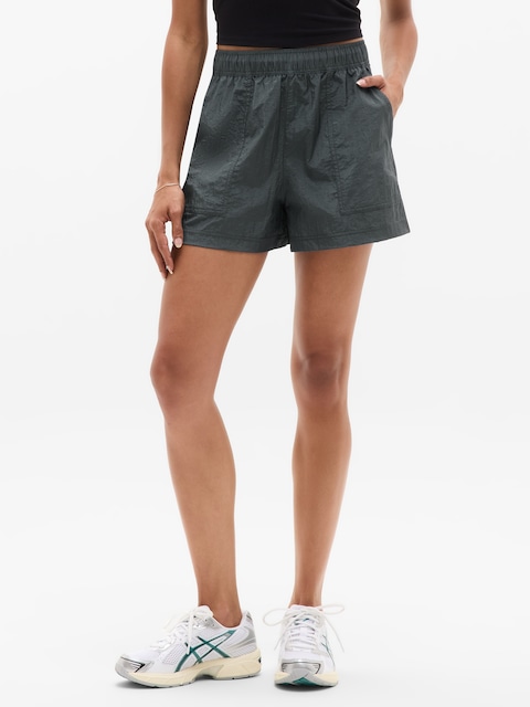 Lunar Sheen Utility High Rise Short
