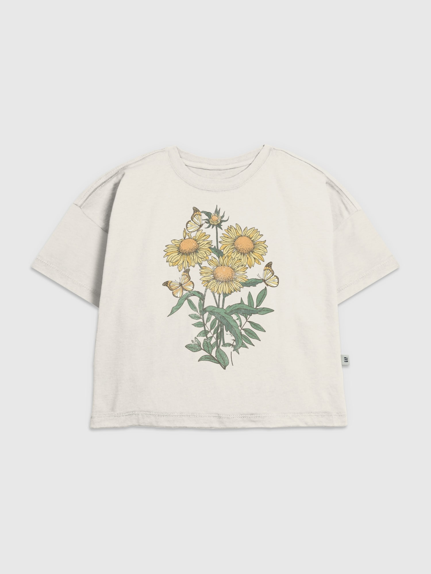 Kids Sunflowers  Graphic T-Shirt