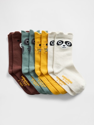 babyGap アニマル クルーソックス 4足セット