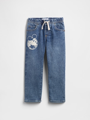 babyGap × ディズニー ミッキーマウス スリム プルオンデニム
