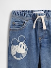 babyGap × ディズニー ミッキーマウス スリム プルオンデニム-2