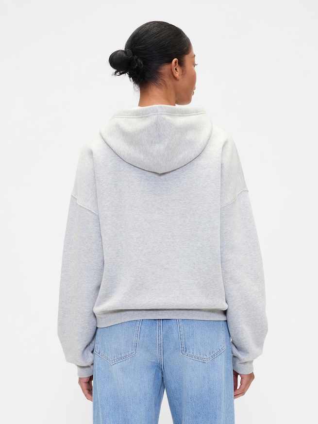 オーバーサイズ グラフィックパーカー-1