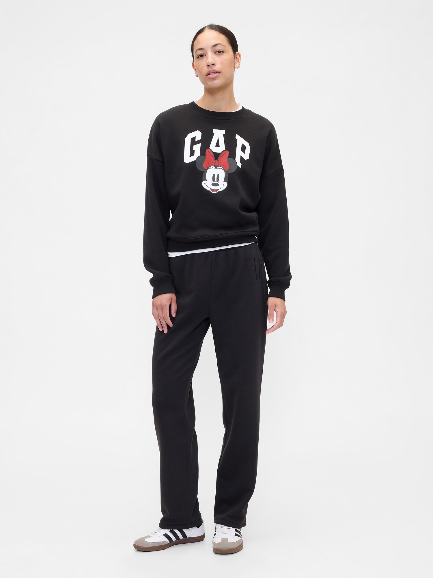 Gap × ディズニー オーバーサイズ GAPロゴ スウェットシャツ-2