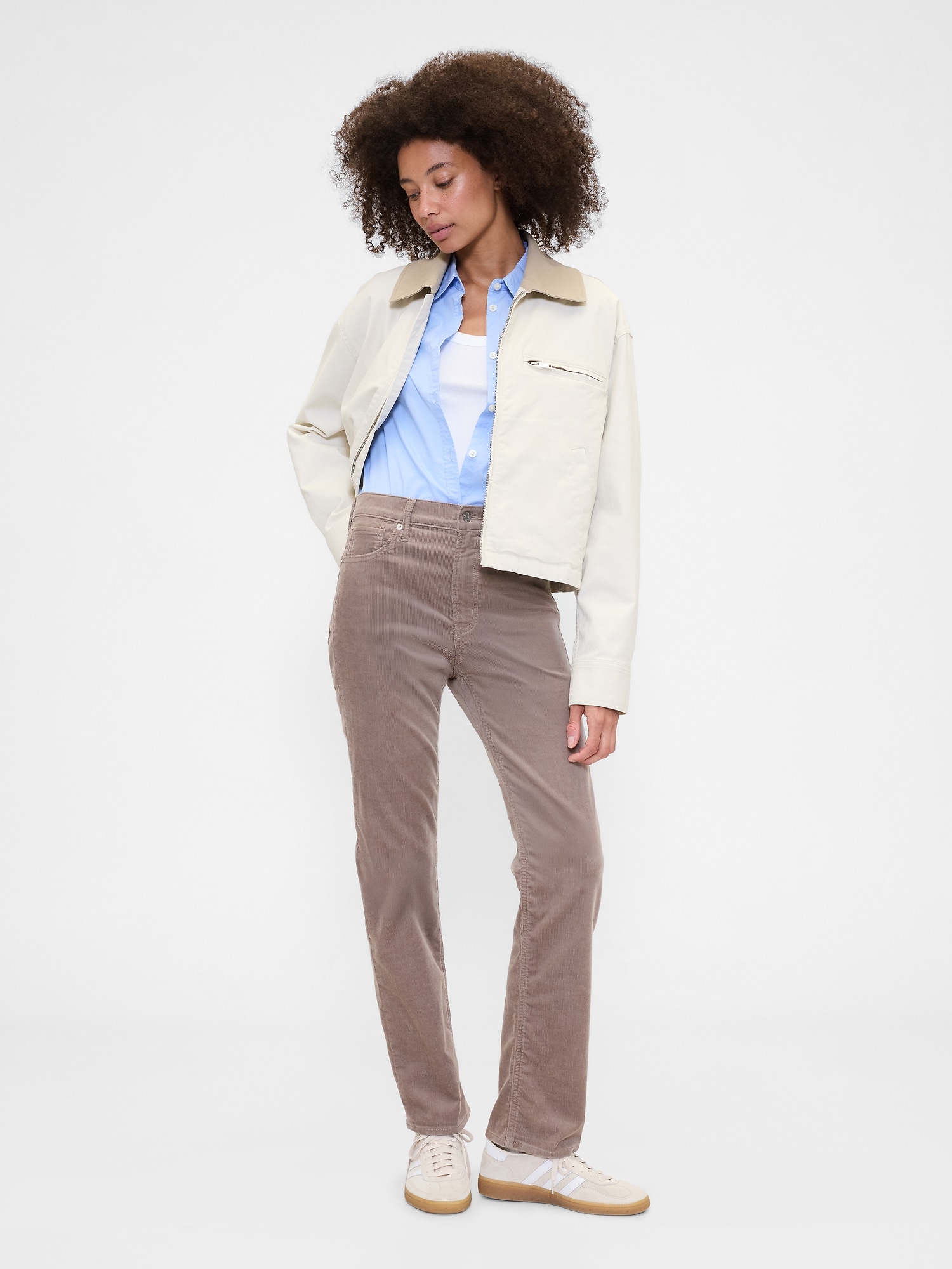 High Rise '90s Original Straight Corduroy Pants