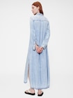GapStudio ドレープデニム シャツドレス-2