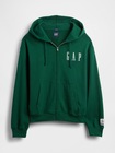 30th アニバーサリー ヘビーウェイト フレンチテリー GAPロゴ ジップアップパーカー-4