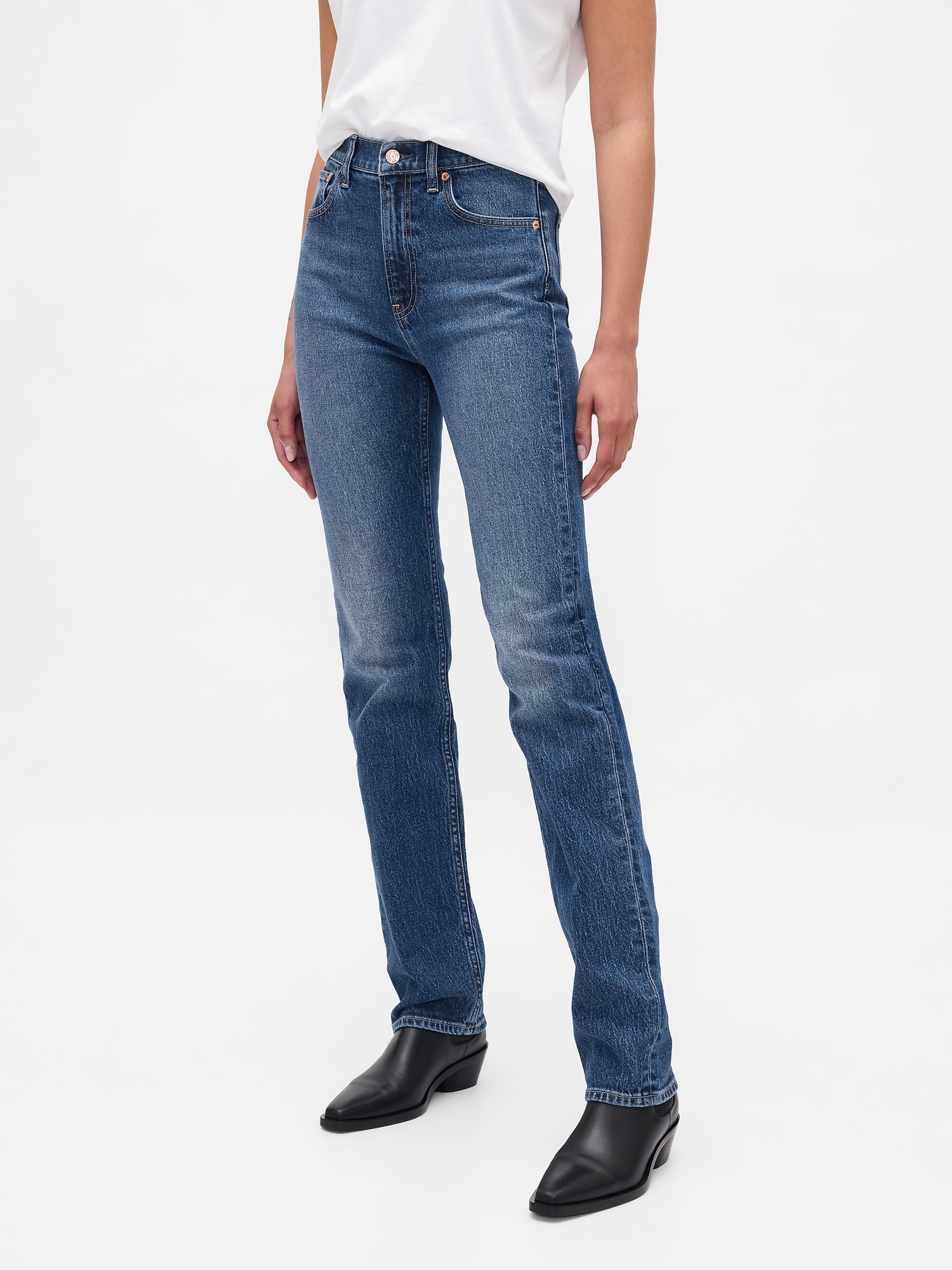 High Rise ’90s Slim Straight Jeans