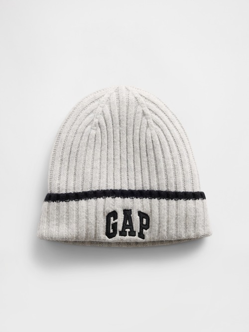 CashSoft カシミヤタッチ リブ GAPロゴ ビーニー (キッズ)