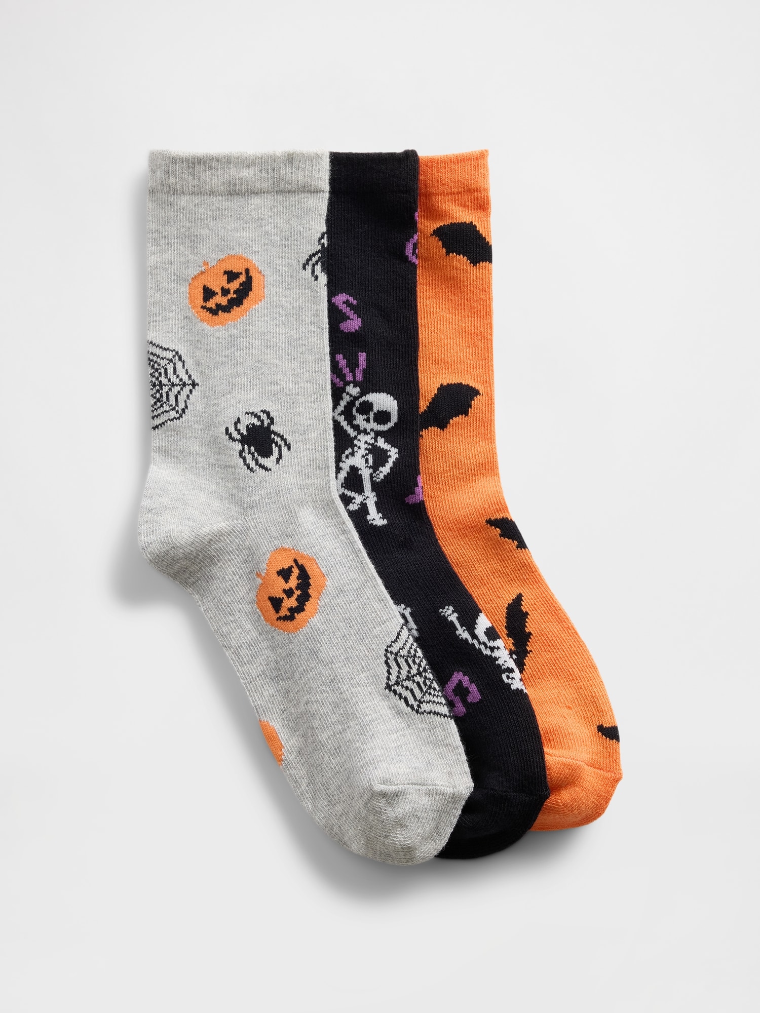 Gap ハロウィン クルーソックス 3足セット (キッズ) Gap ハロウィン クルーソックス 3足セット (キッズ)