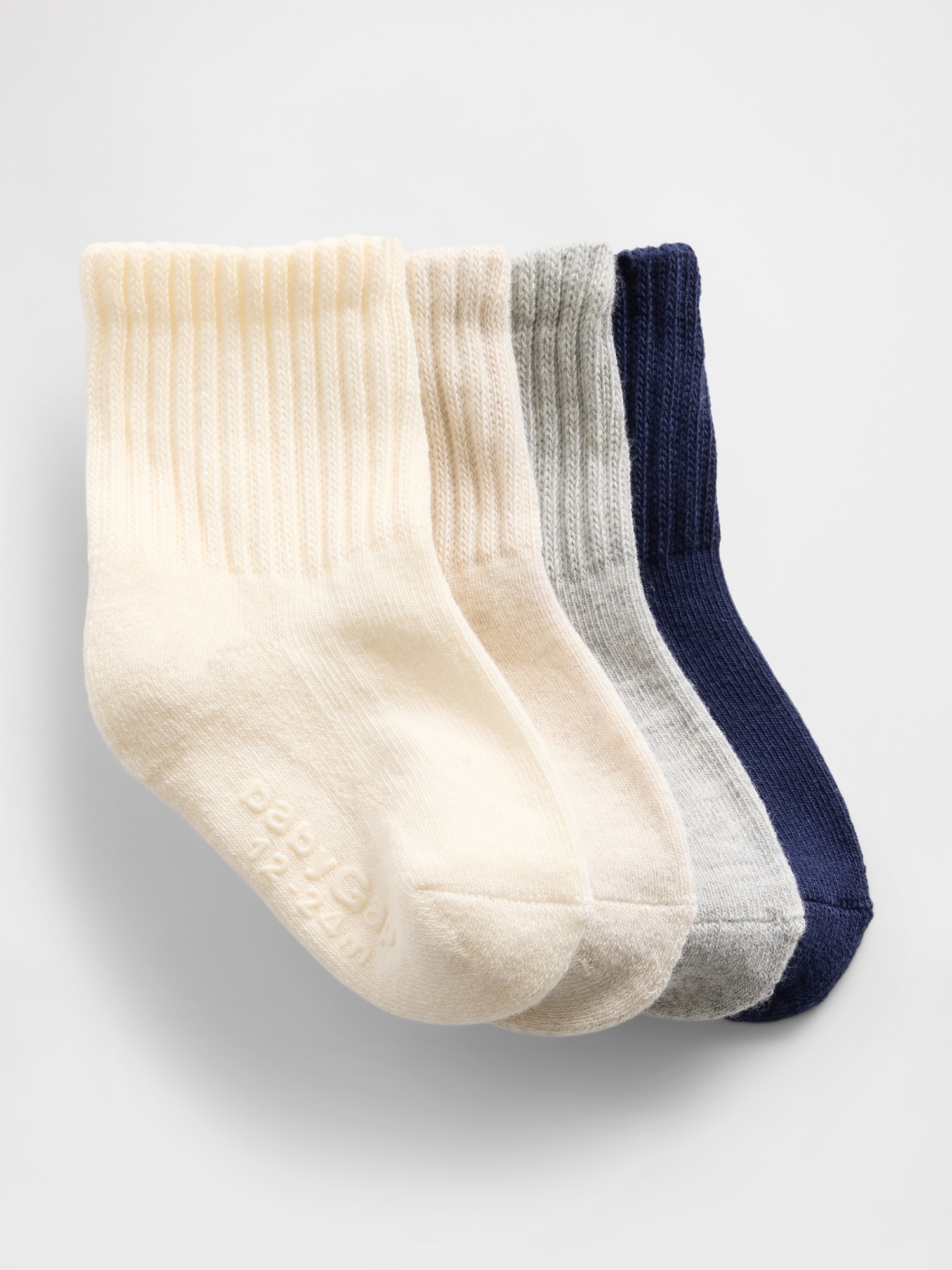Gap スラウチー クルーソックス 4足セット (幼児・ベビー) Gap スラウチー クルーソックス 4足セット (幼児・ベビー)
