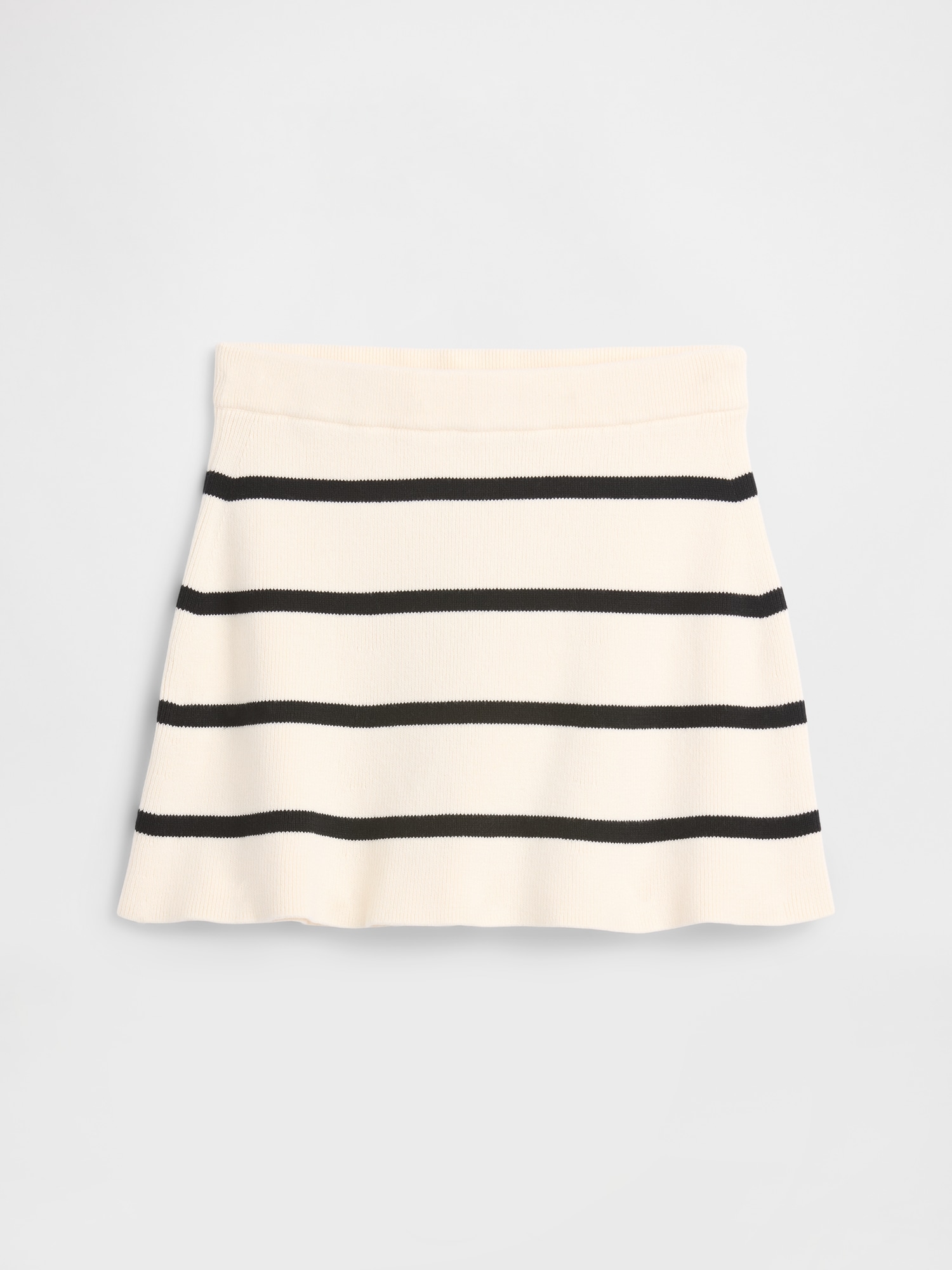 Kids Pull-On Stripe Sweater Skirt