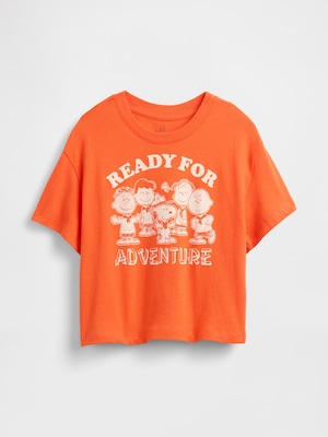 ピーナッツ オーバーサイズ グラフィックTシャツ (幼児・ベビー)