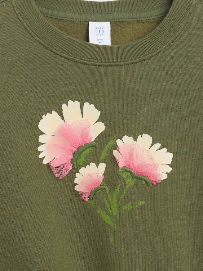 babyGap オーバーサイズ 3D グラフィック スウェットシャツ-2