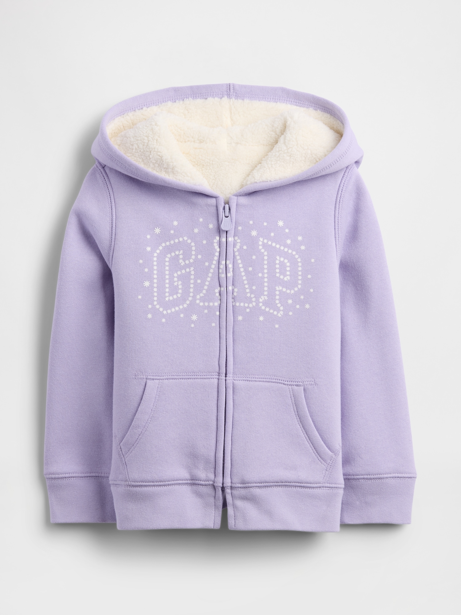 babyGap GAPロゴ 裏ボアパーカー-0