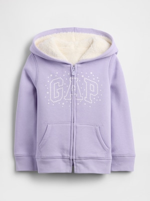 babyGap GAPロゴ 裏ボアパーカー