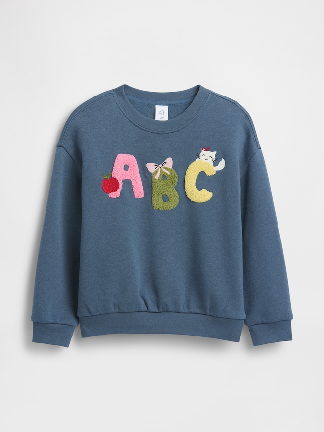 babyGap オーバーサイズ 3D グラフィック スウェットシャツ-0