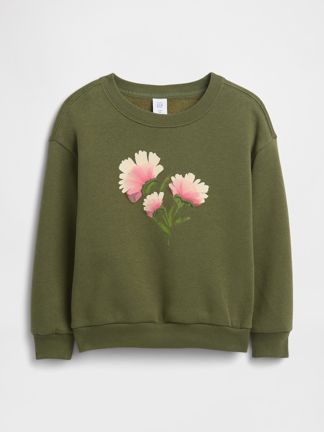 babyGap オーバーサイズ 3D グラフィック スウェットシャツ-0