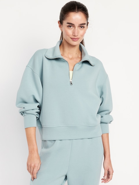 Bounce Fleece Half-Zip Pullover Sweatshirt