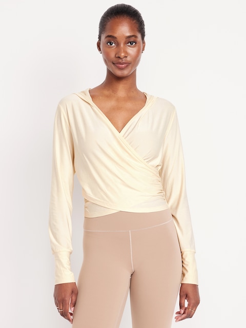 CloudMotion Cross-Front Hoodie