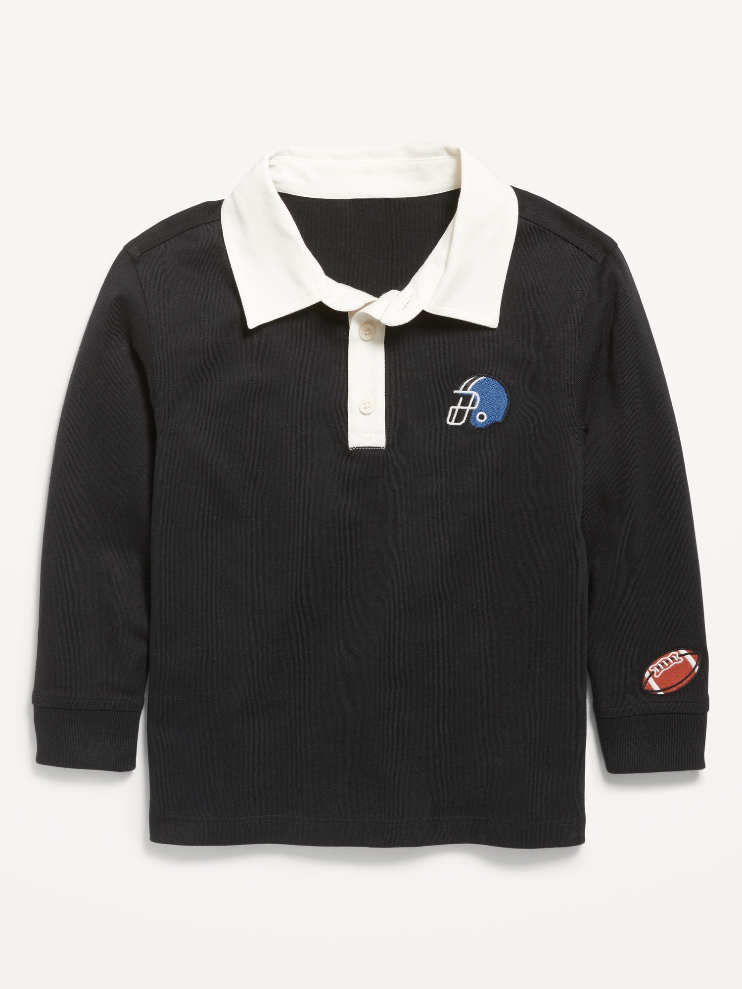 T-SHIRT DE RUGBY SURDIMENSIONNÉ À MANCHES LONGUES POUR TOUT-PETIT GARÇON