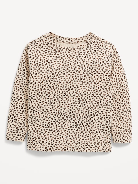 Printed Long-Sleeve T-Shirt for Toddler Girls