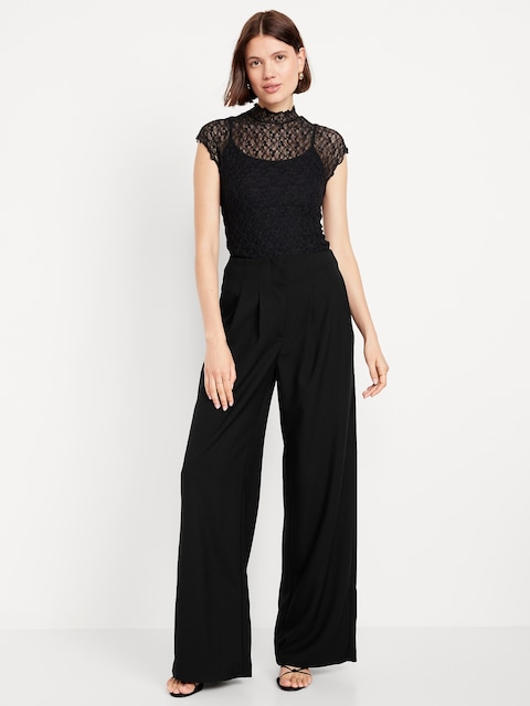 Extra High-Waisted Super Wide-Leg Pants