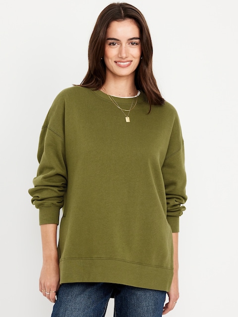 SoComfy Relaxed Tunic Sweatshirt