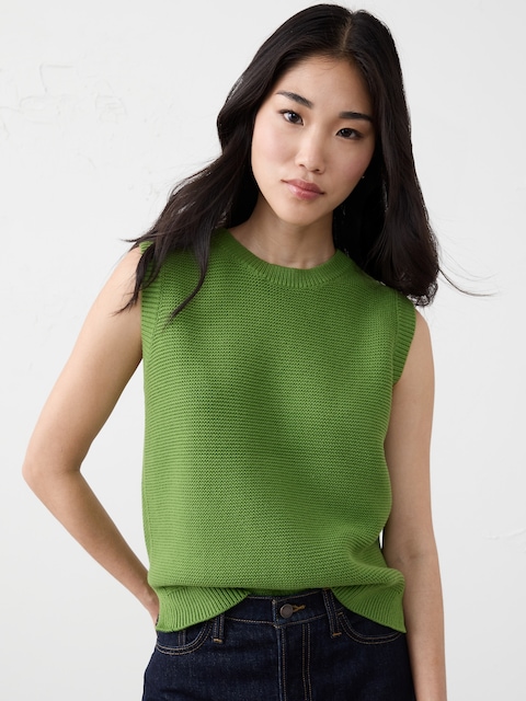 CAMISOLE EN TRICOT CÔTELÉ TEXTURÉ