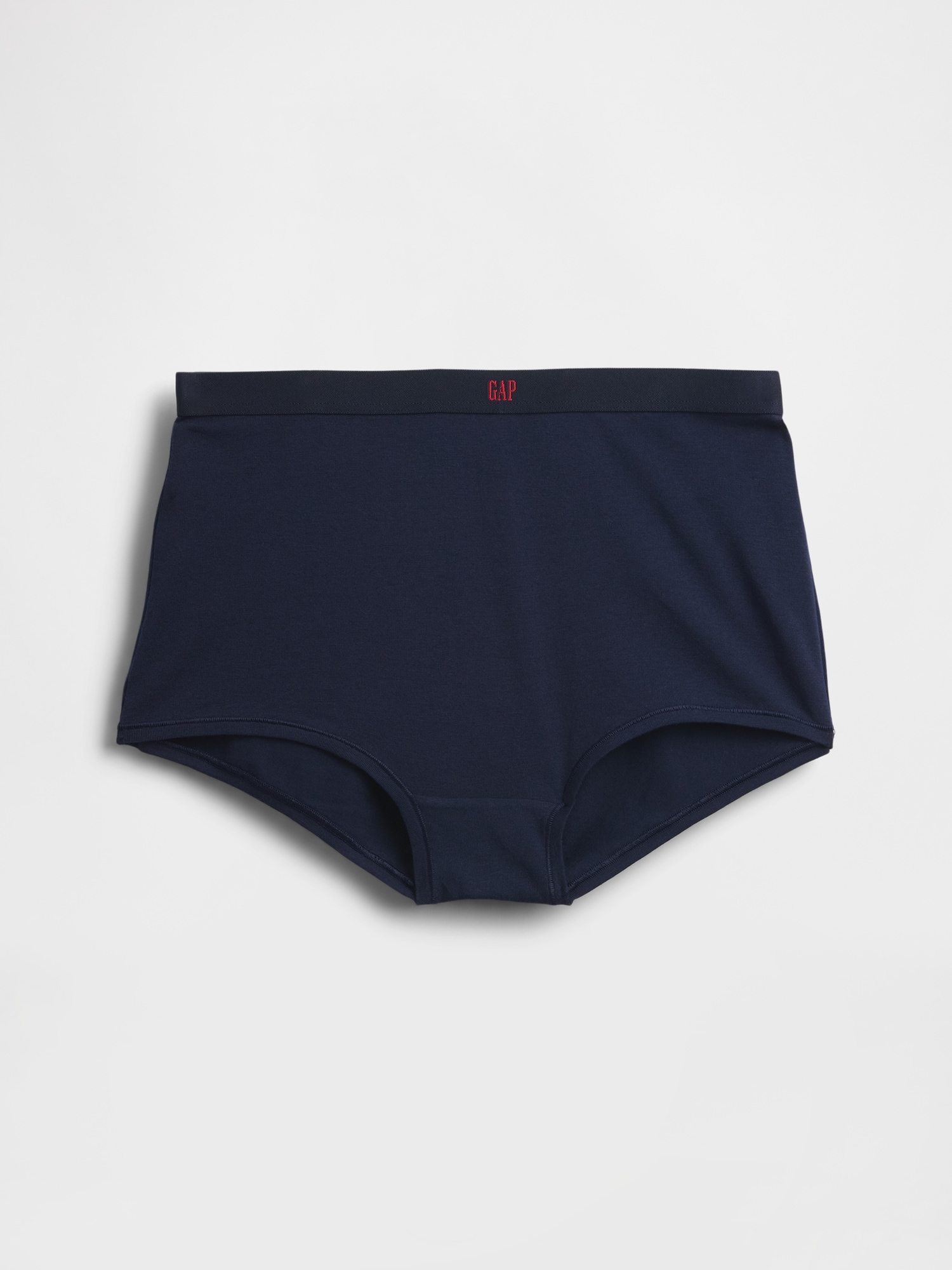 オーガニックコットン ストレッチ ハイライズ ボーイレングスショーツ-3