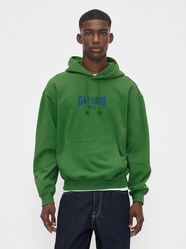 ヘビーウェイト 1969 GAPロゴ パーカー-0