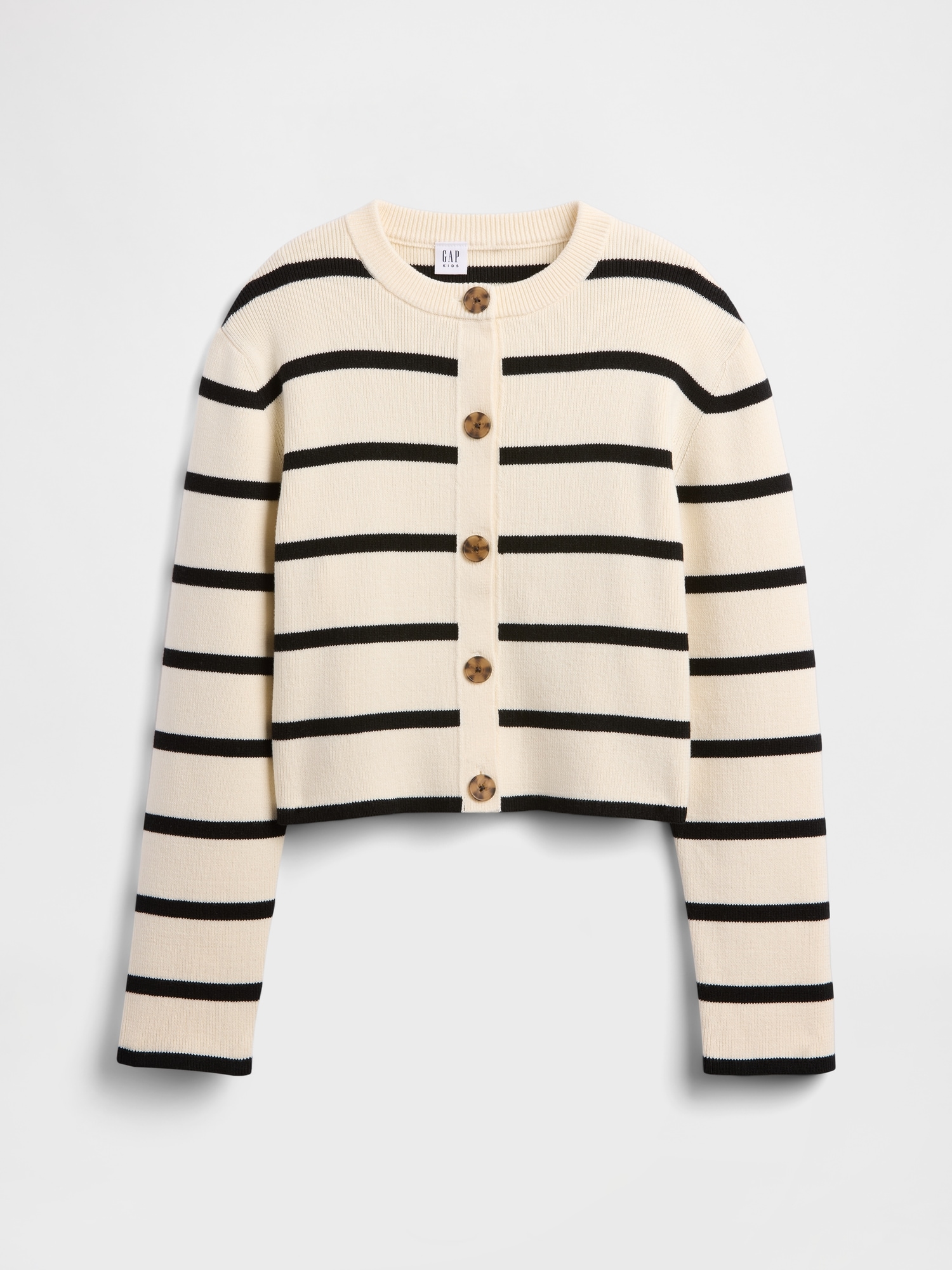 Kids Relaxed Stripe Cardigan