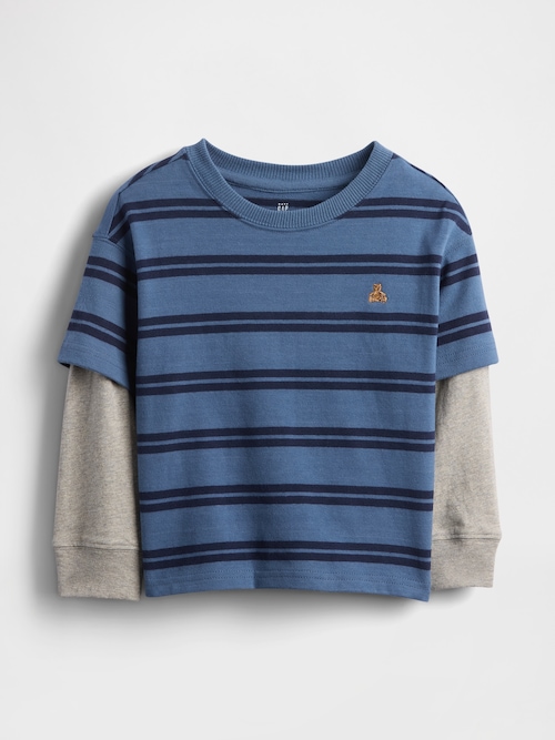 ヘビーウェイト 2in1 Tシャツ (幼児・ベビー)