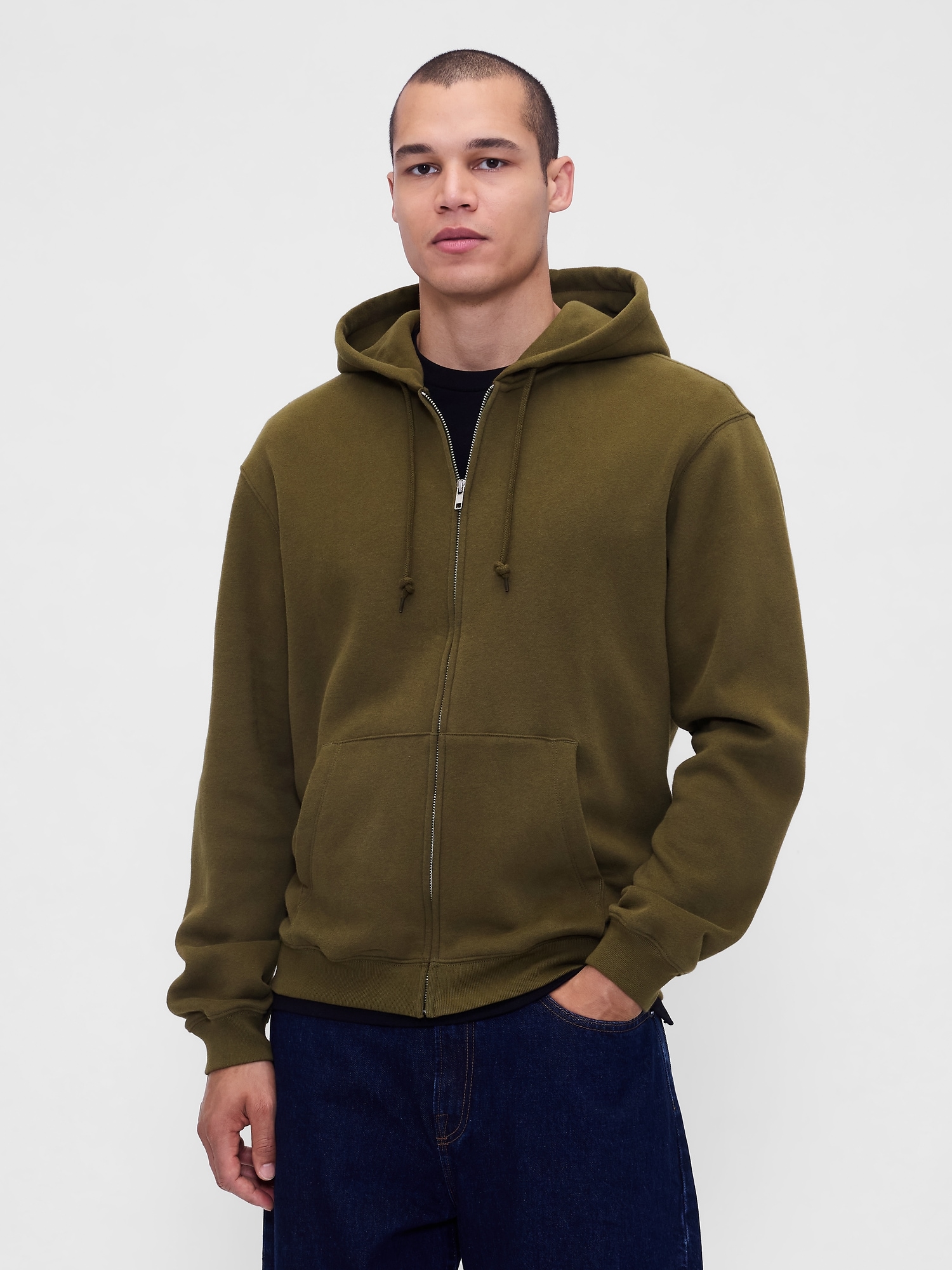 Adult VintageSoft Relaxed Zip Hoodie