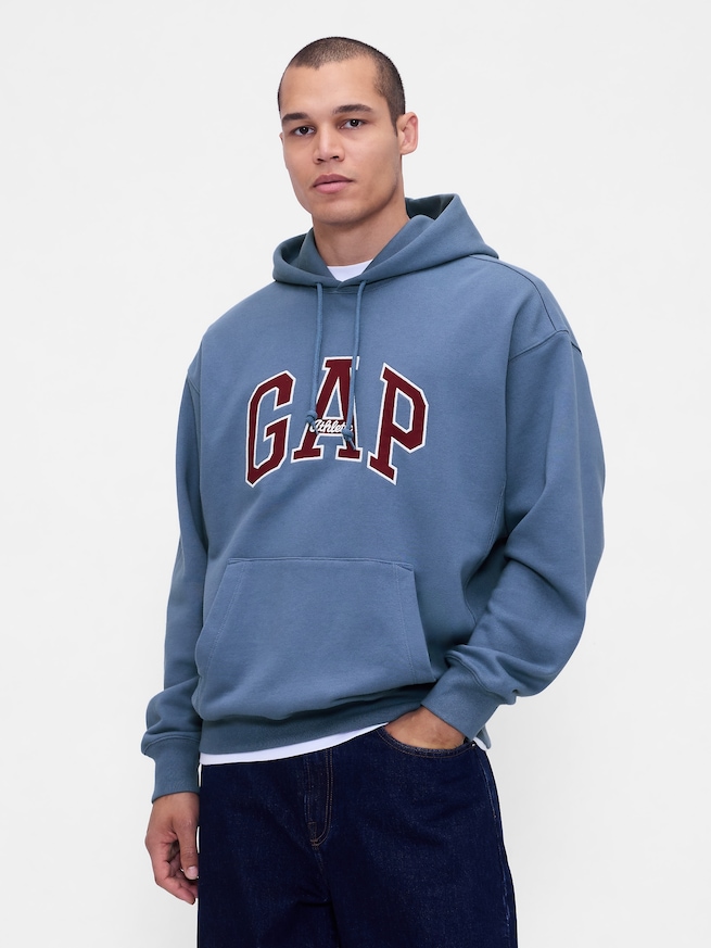 ヘビーウェイト GAP Athleticロゴ パーカー-0