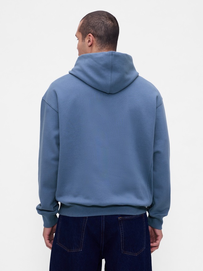 ヘビーウェイト GAP Athleticロゴ パーカー-2