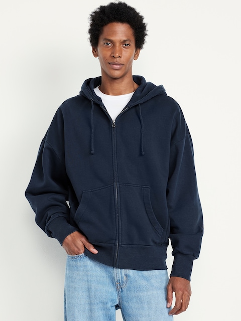 Oversized Heavyweight Zip Hoodie